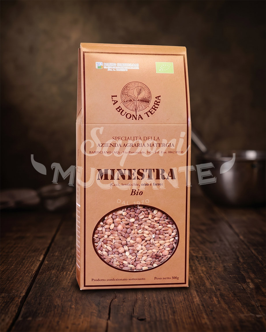 Az. Agraria Matergia – Minestra Rustica (Ceci, Lenticchie, Orzo e Farro)