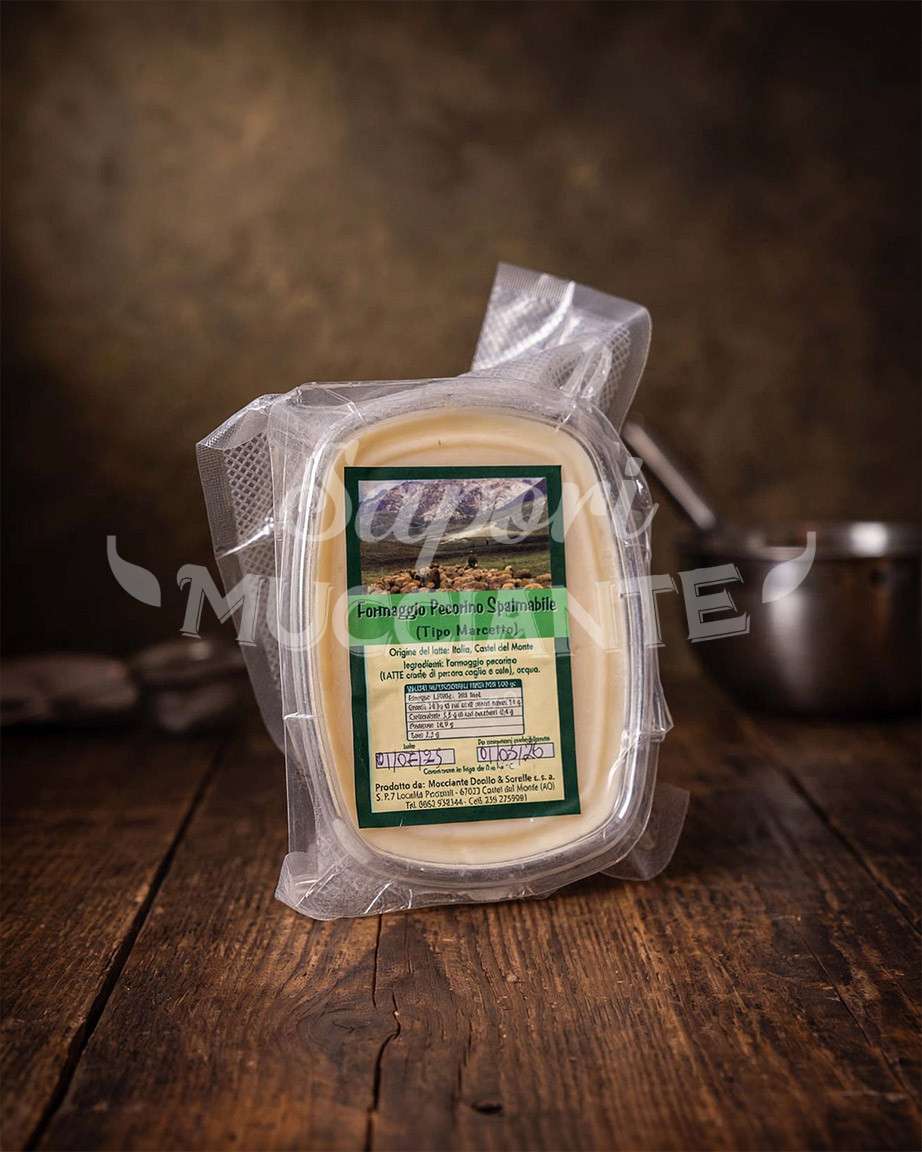 Cacio Marcetto – Formaggio Spalmabile Tipico di Castel del Monte gr. 150