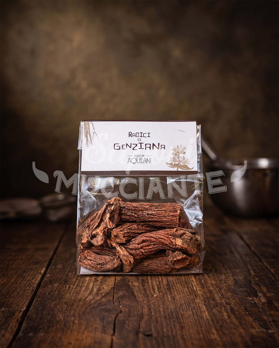 Radici di Genziana Essiccate per Liquore – Liquori Aquilani